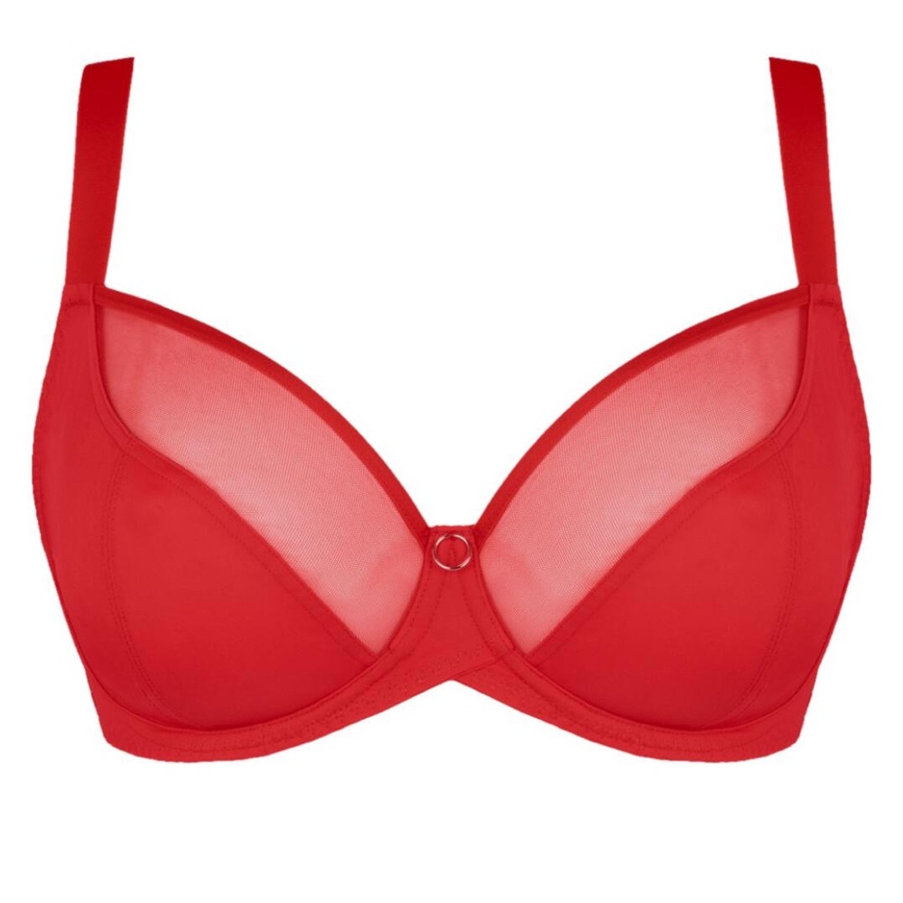 Curvy Kate Daily Balcony Bra - Red - 34FF
